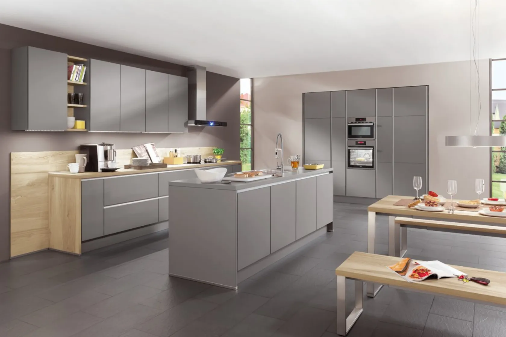 Zeile und Insel / Modern / A2 Comfort