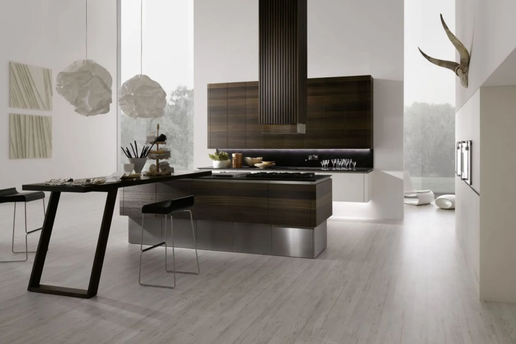 Zeile und Insel / Modern / A3 Exclusiv