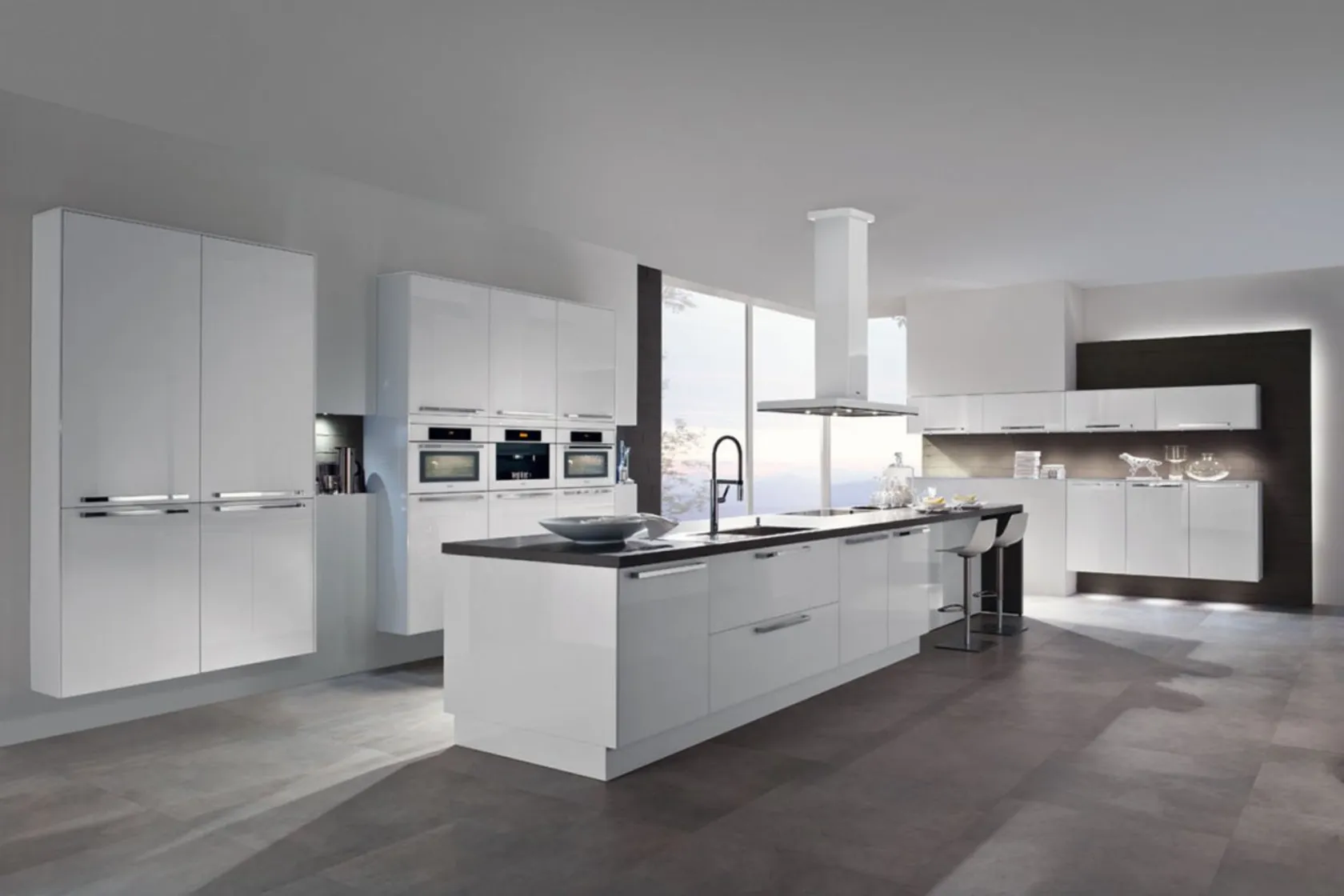 Zeile und Insel / Modern / A3 Exclusiv