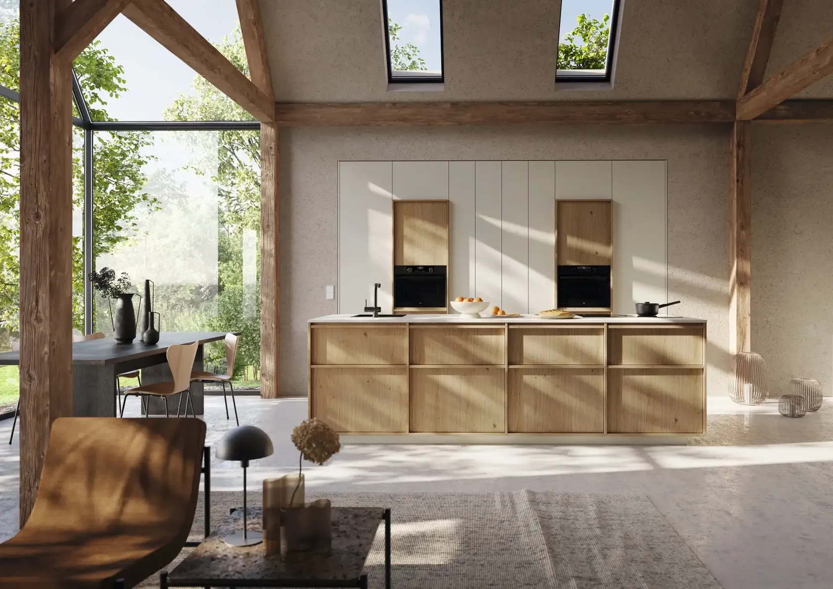 Zeile und Insel / Klassisch / A3 Exclusiv