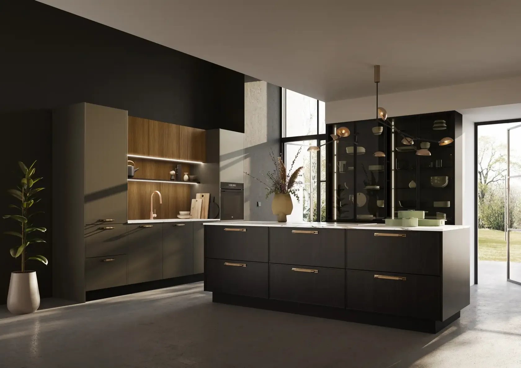 Zeile und Insel / Klassisch / A3 Exclusiv