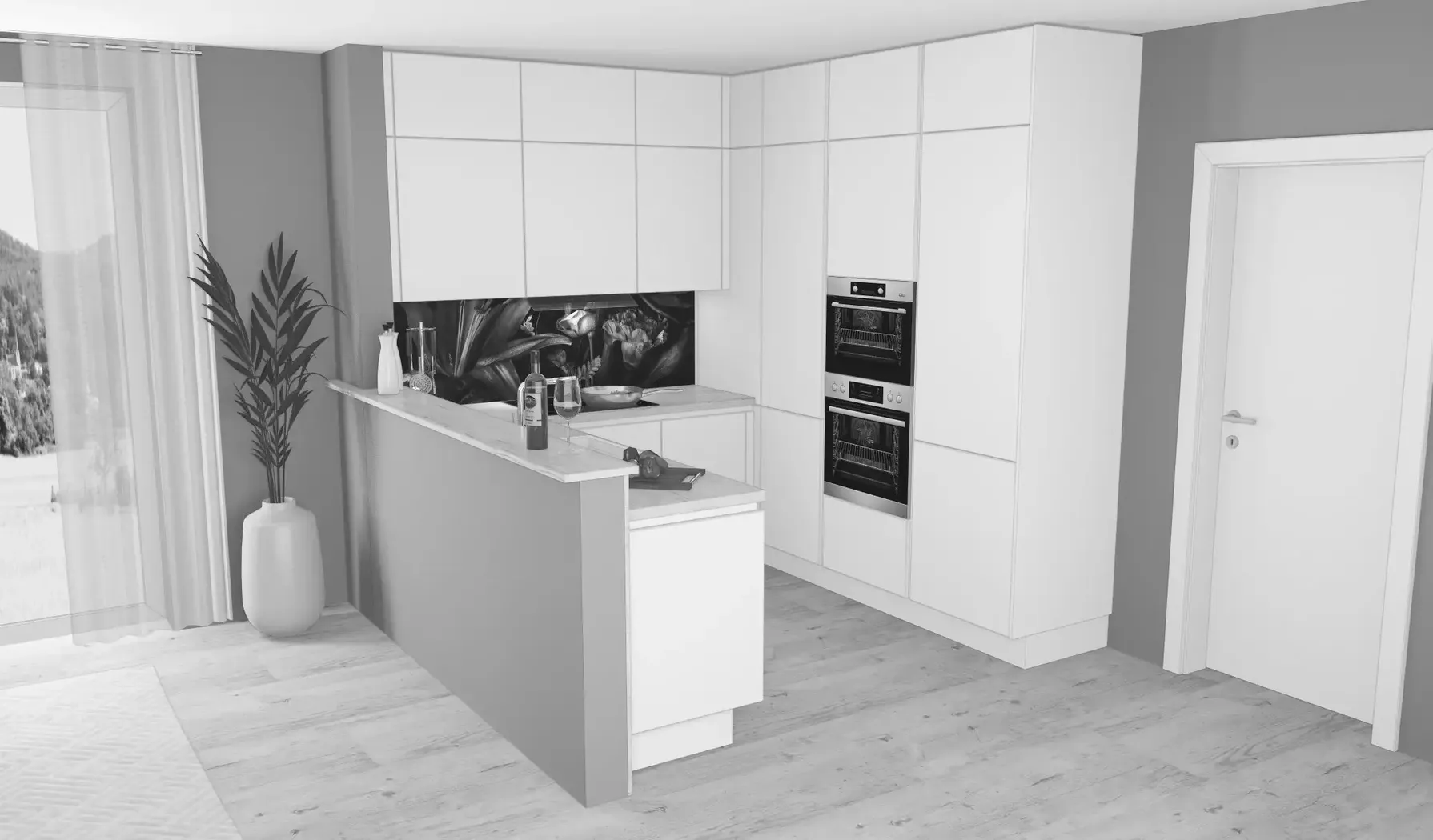 Die Küche Direkt U-Küche / Modern / A3 Exclusiv 0