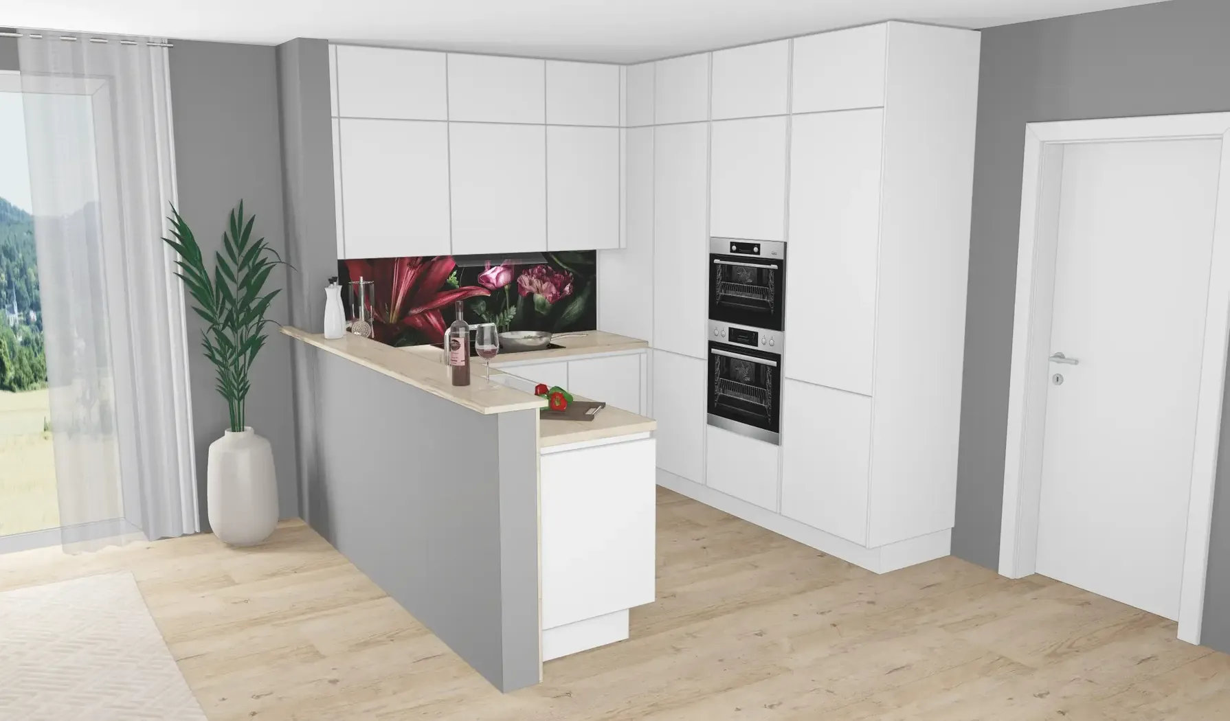 Die Küche Direkt U-Küche / Modern / A3 Exclusiv 1