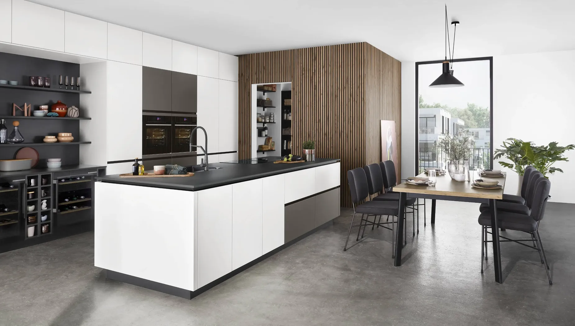 Zeile und Insel / Modern / A3 Exclusiv
