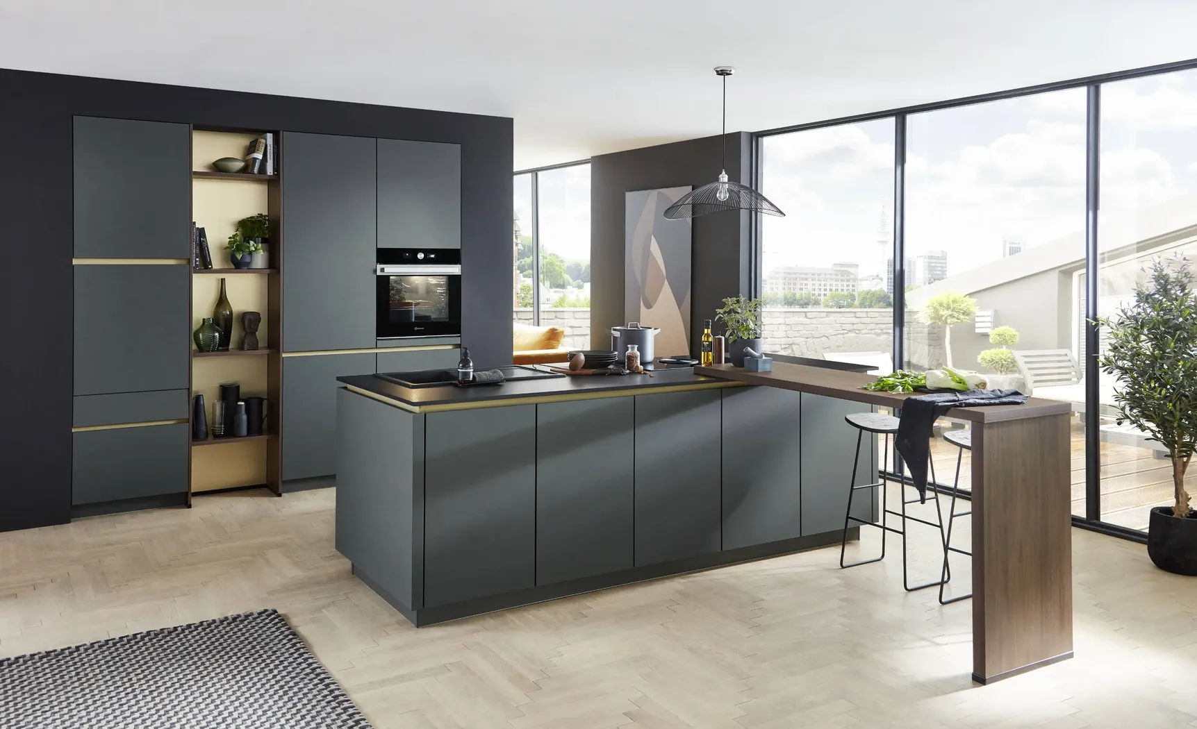 Zeile und Insel / Modern / A2 Comfort