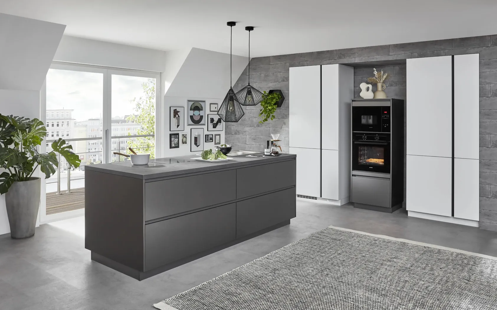 Zeile und Insel / Modern / A2 Comfort