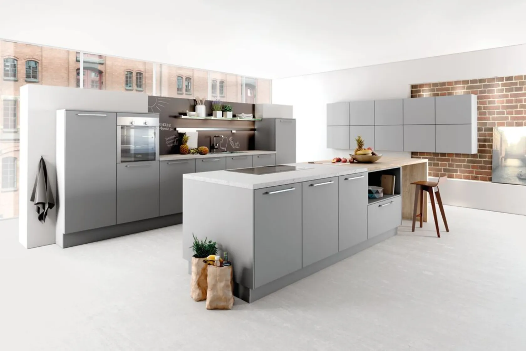 Zeile und Insel / Modern / A2 Comfort