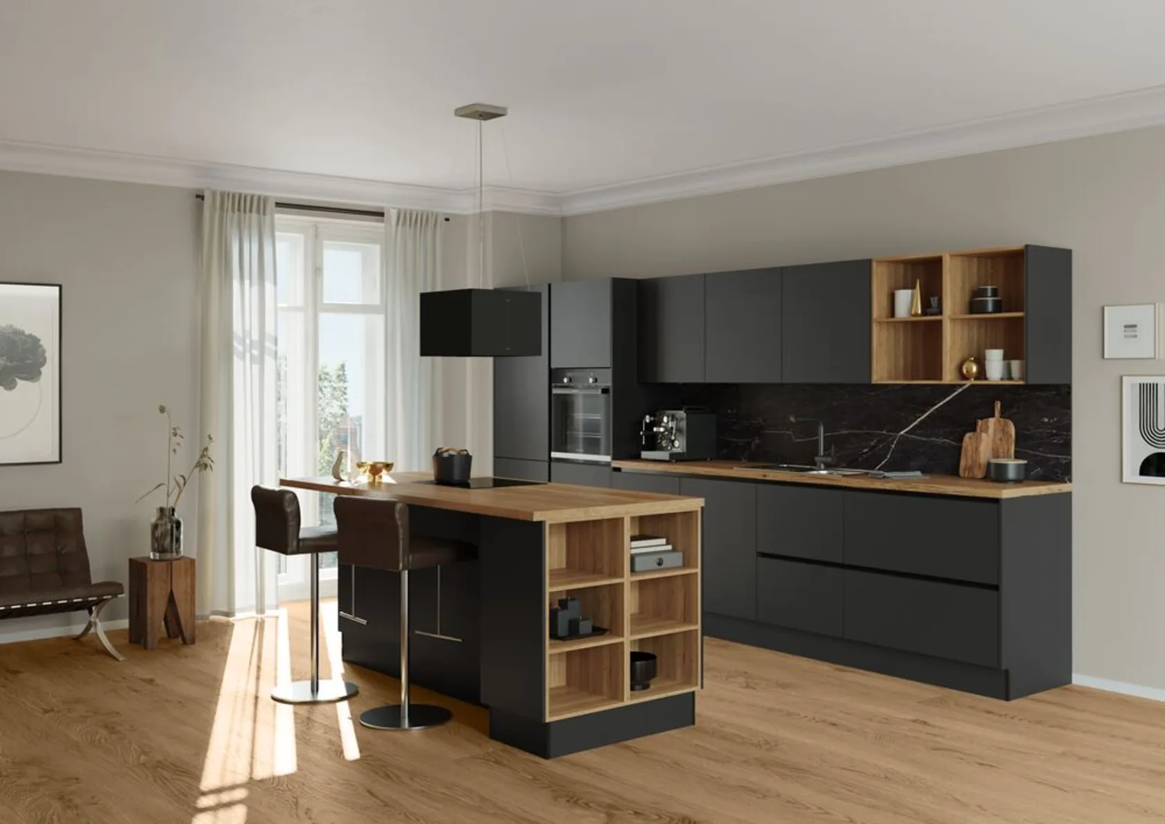 Zeile und Insel / Modern / A2 Comfort