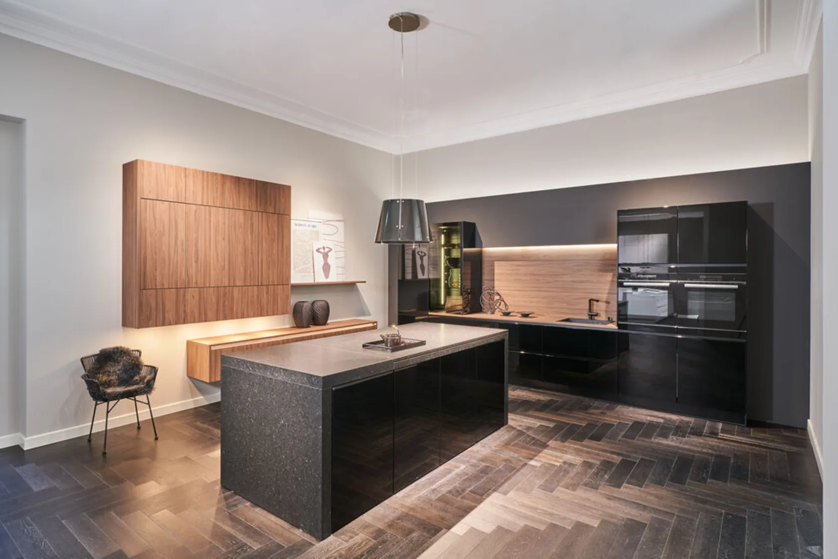 Zeile und Insel / Modern / A3 Exclusiv