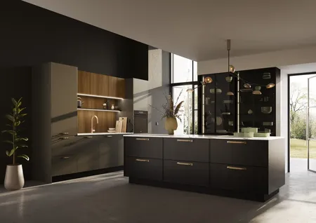 Die Küche Direkt Zeile und Insel / Klassisch / A3 Exclusiv 0