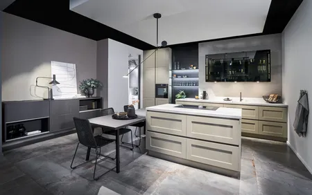 Die Küche Direkt Zeile und Insel / Klassisch / A3 Exclusiv 0